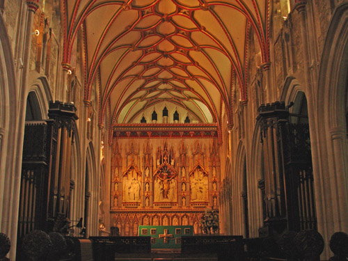 Ottery St. Mary church altar