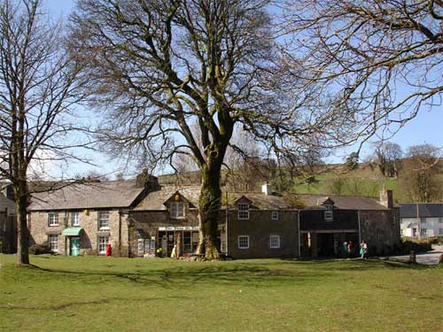 Widdecombe-in-the-Moor village green
